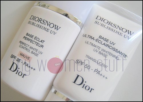 diorsnow sunscreen
