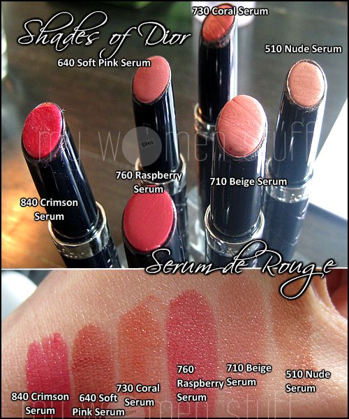 Review: Dior Serum de Rouge lipstick 