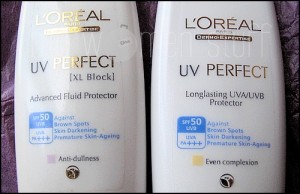 Blast from the Past : L'Oreal UV Perfect Long Lasting UVA/UVB Protector Sunscreen - My Women Stuff