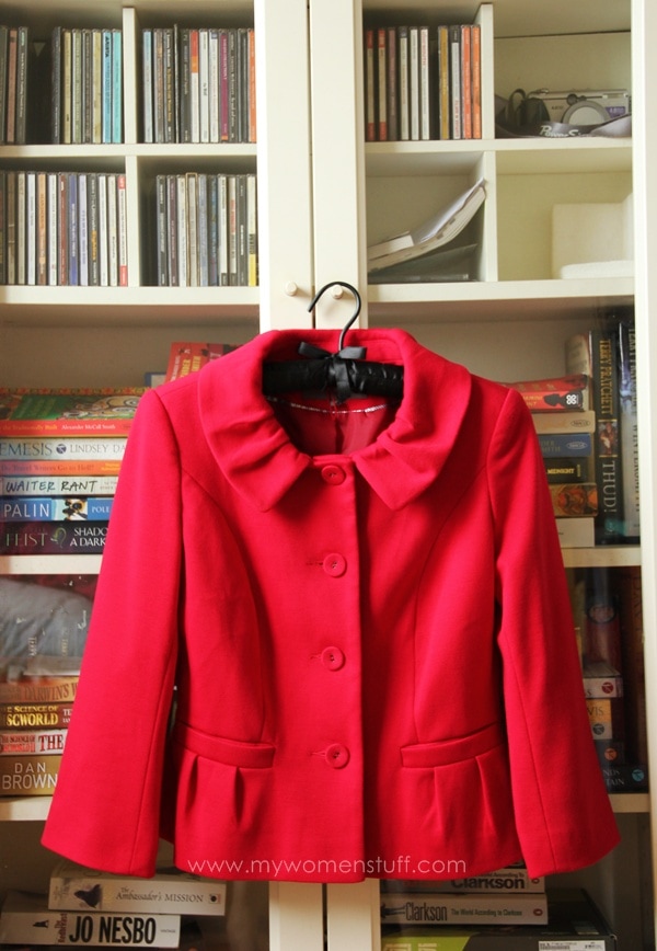 Bargain Bin Find : A Red Jacket For Work To Inject Colour into the ...