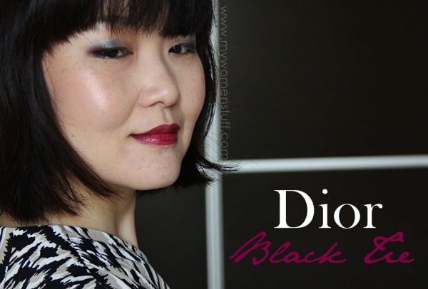 dior black tie lipstick