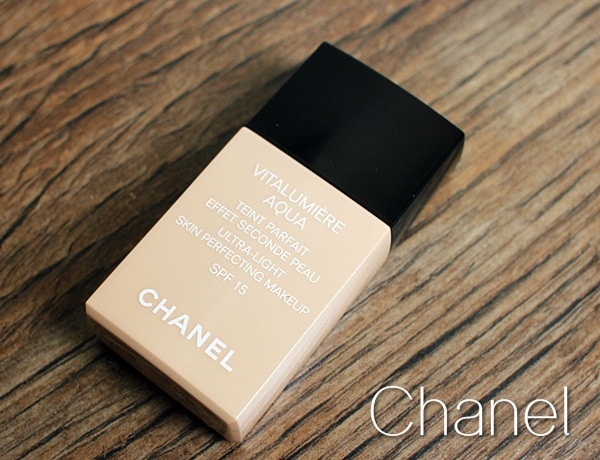 Chanel Vitalumiere Aqua - The only foundation I have had to hunt down for my shade : Worth - My Women Stuff