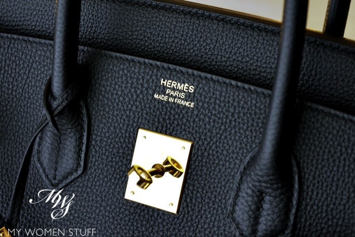 Hermes Birkin bag 35 Black Togo leather replica - Affordable