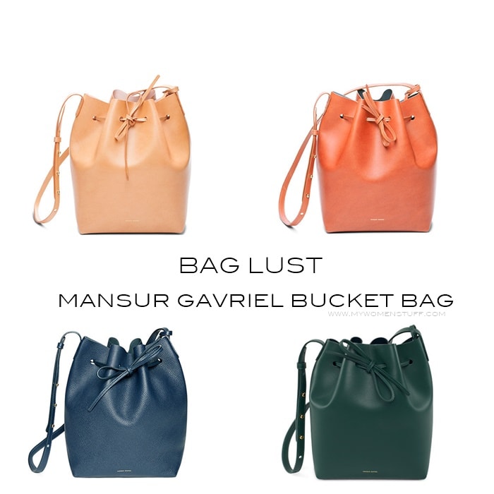 Mansur Gavriel Bucket Bag - The bag lust that would not die - My Women Stuff