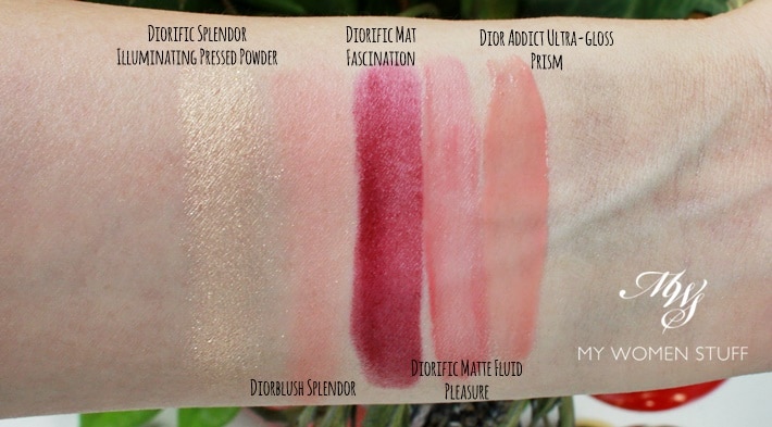 Review & Swatches: Dior Splendor Christmas collection