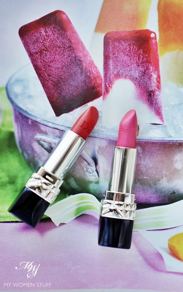 dior rouge lipstick 999 review