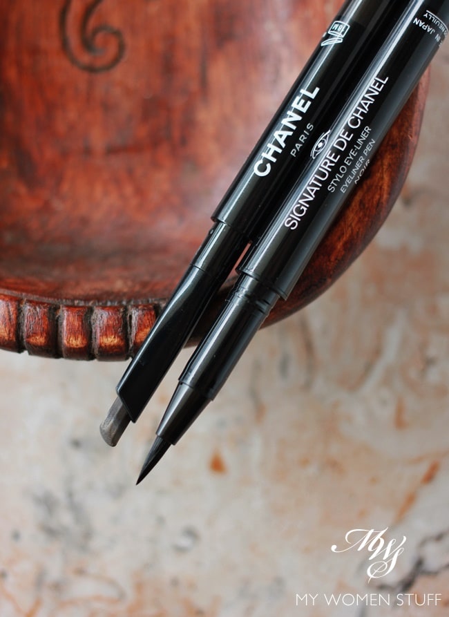 Review Signature De Chanel Eyeliner Pen And Chanel Stylo Sourcil Waterproof Brow Pencil