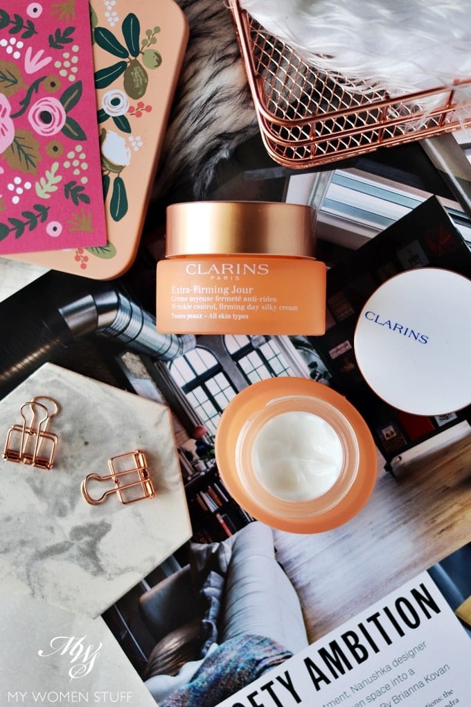 Review: Clarins Extra Firming Cream Day & Night Skin - My Women Stuff