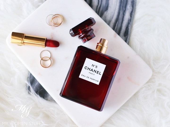 chanel perfume red bottle
